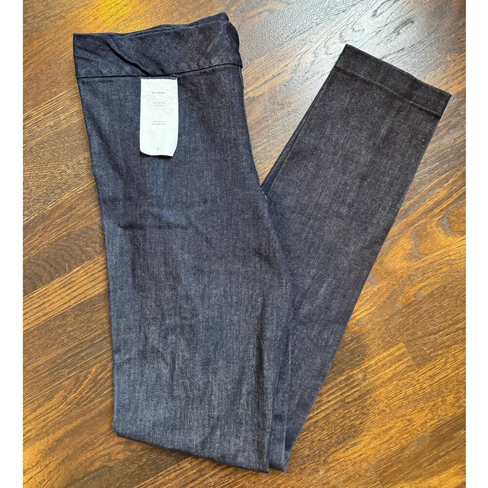 The Row Denim Slim High-Rise Pants - Picture 2 of 10